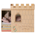 Maileg Myszka na ziarnku grochu 17cm - PRINCESS ON THE PEA