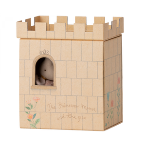 Maileg Myszka na ziarnku grochu 17cm - PRINCESS ON THE PEA