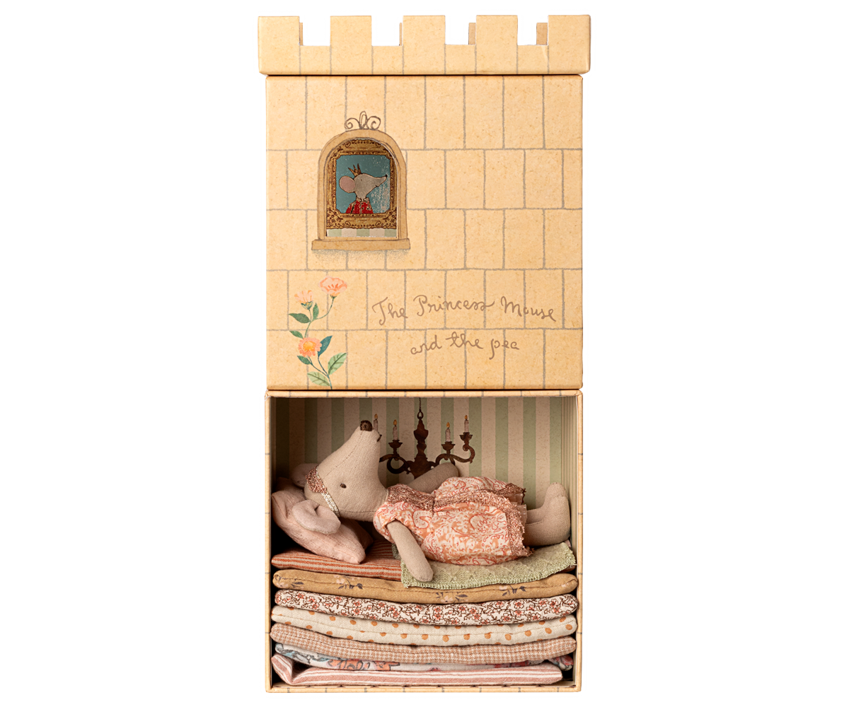 MAILEG Myszka na ziarnku grochu 17cm - PRINCESS ON THE PEA