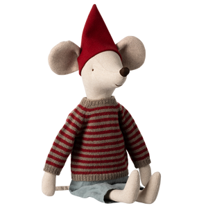 Myszka świąteczna 60cm - Christmas Maxi Boy Maileg