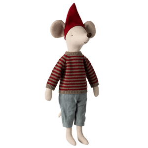 Myszka świąteczna 60cm - Christmas Maxi Boy Maileg