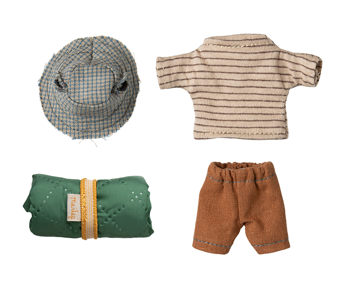 Myszka turysta 13cm - HIKER BIG BROTHER Maileg