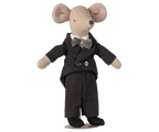 MAILEG Myszki mąż i żona | nowożeńcy | para młoda 16cm - WEDDING MICE