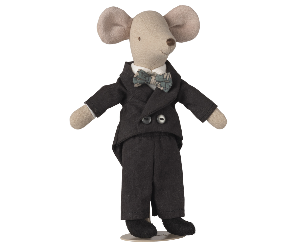 MAILEG Myszki mąż i żona | nowożeńcy | para młoda 16cm - WEDDING MICE