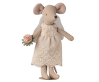 MAILEG Myszki mąż i żona | nowożeńcy | para młoda 16cm - WEDDING MICE