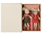 MAILEG Myszki świąteczne bliźniaki w książce 11cm - TWINS in BOOK