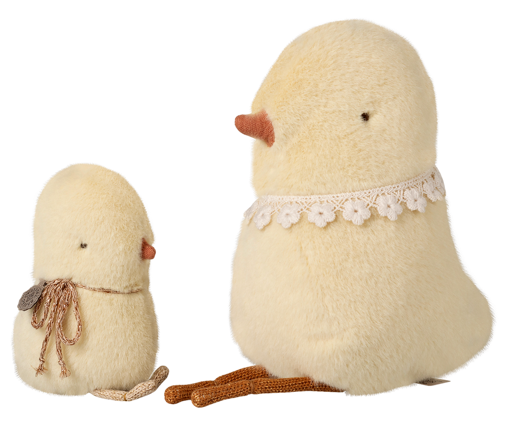 MAILEG Pluszowy kurczaczek 17cm - CHICKEN PLUSH SMALL