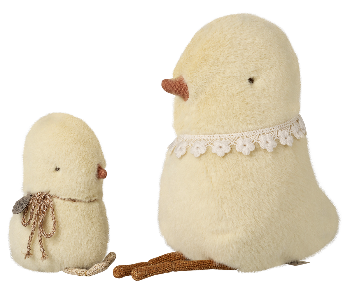 MAILEG Pluszowy kurczaczek 17cm - CHICKEN PLUSH SMALL