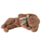 Maileg Pluszowy śpiący króliczek 19cm - SLEEPING BUNNY BROWN SMALL