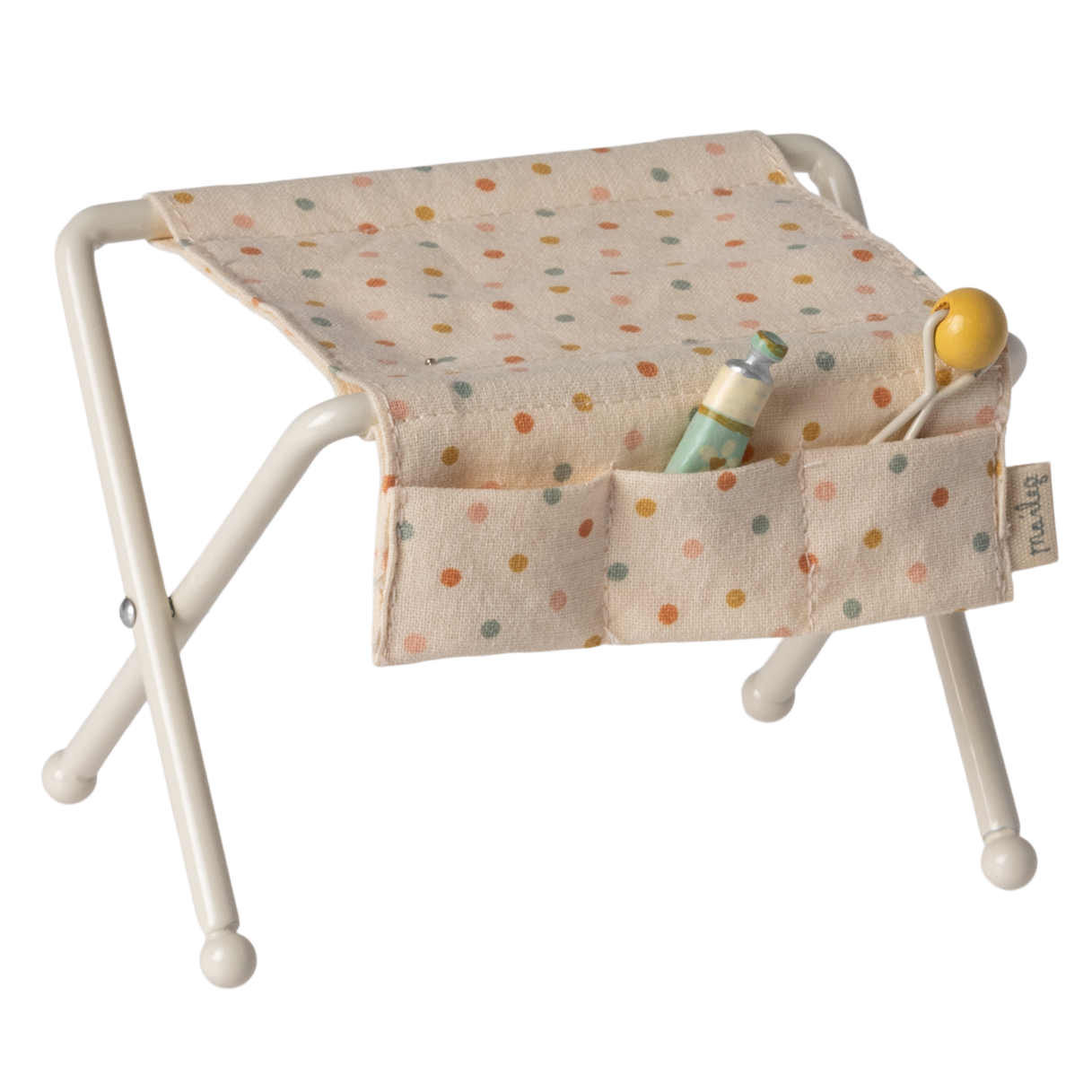 Przewijak dla myszek 8cm - Nursery table Off white - Maileg