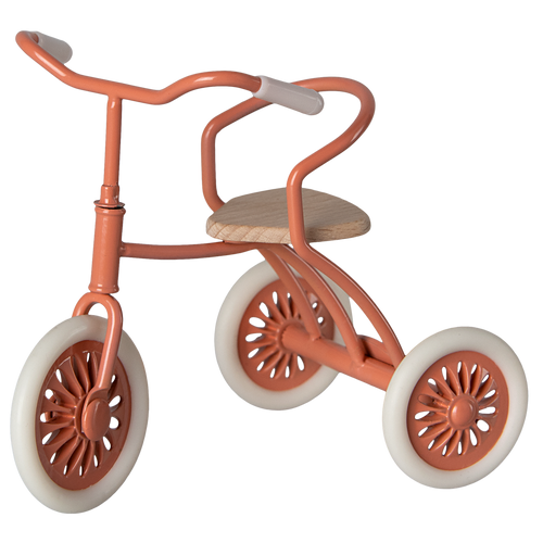 Maileg Rower dla myszek 9cm - Abri à tricycle Coral