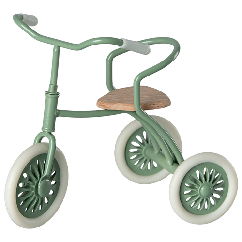 Maileg Rower dla myszek 9cm - Abri à tricycle Green