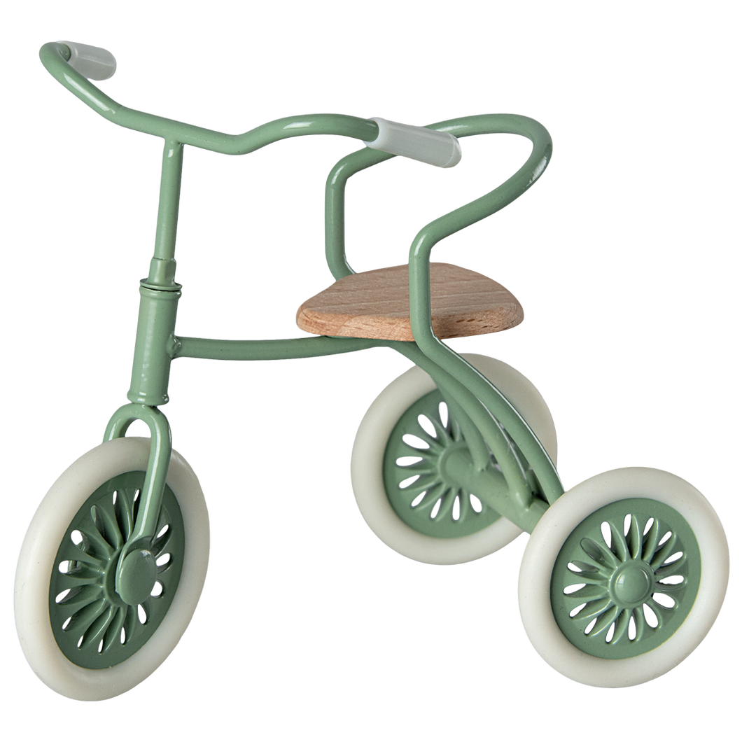 Maileg Rower dla myszek 9cm - Abri à tricycle Green