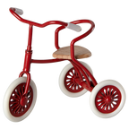 Maileg Rower dla myszek 9cm - Abri à tricycle Red