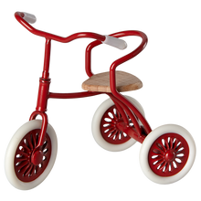 Załaduj obraz do przeglądarki galerii, Maileg Rower dla myszek 9cm - Abri à tricycle Red

