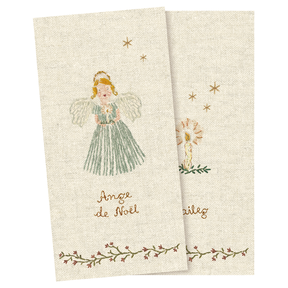 MAILEG Serwetki papierowe - ANGEL BLUE SMALL