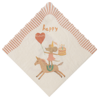 Serwetki papierowe 20szt - HAPPY BIRTHDAY UNICORN Maileg
