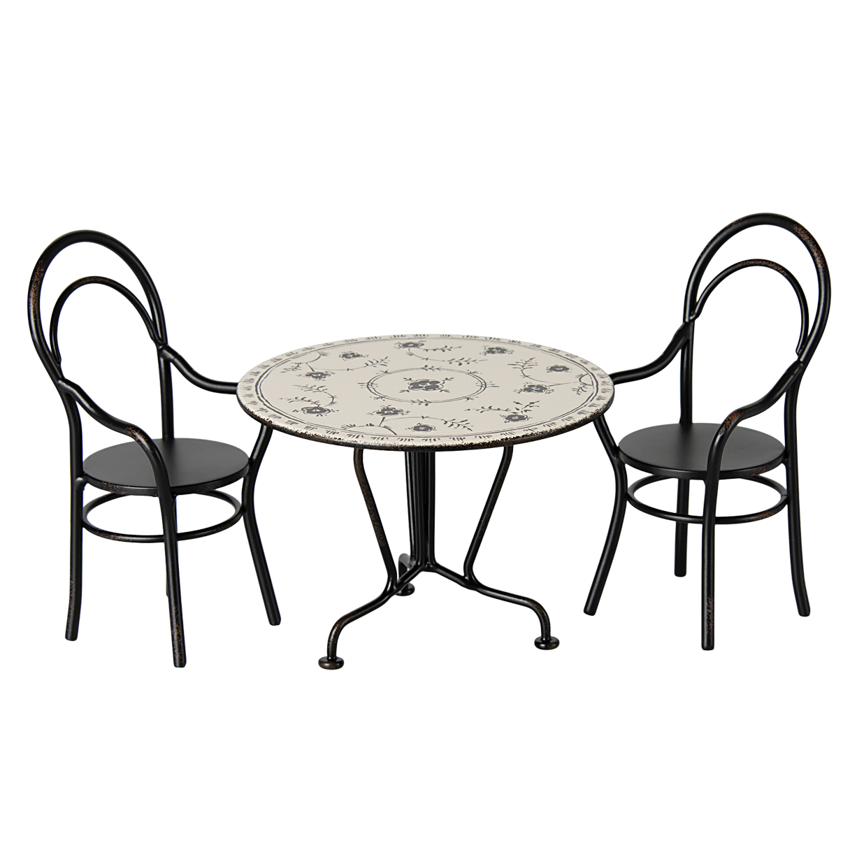MAILEG Stół i krzesła dla myszek 8cm - DINING SET