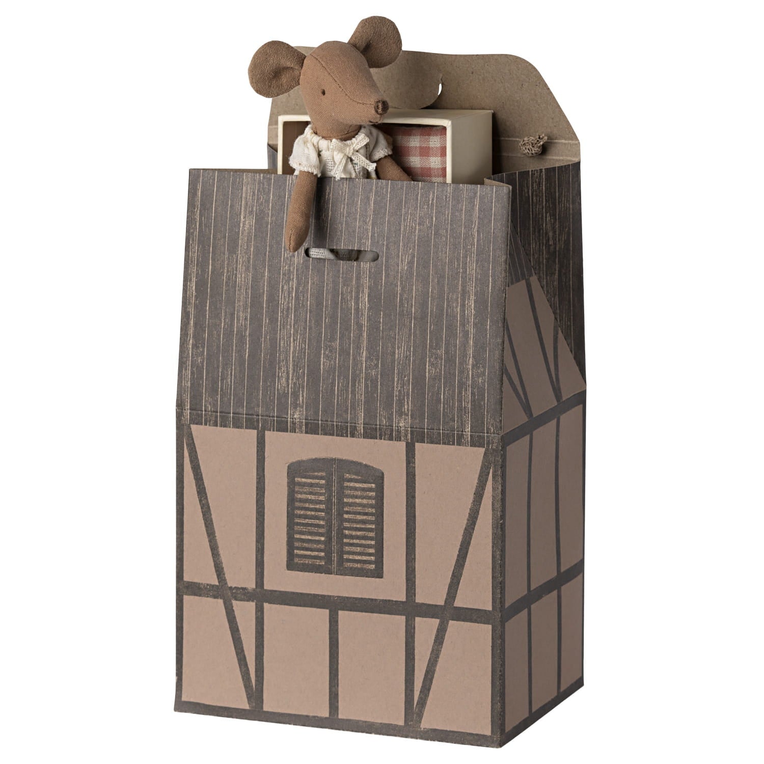 Maileg torba papierowa - Farmhouse bag - Rose