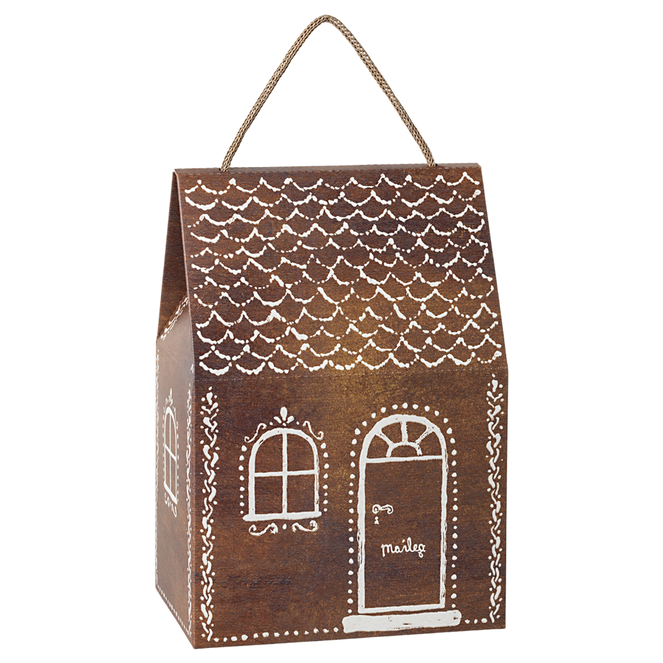 Torebka prezentowa domek 21cm - Gingerbread house Maileg