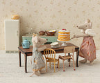 MAILEG Tort i patera dla myszek - PARTY CAKE OFF WHITE