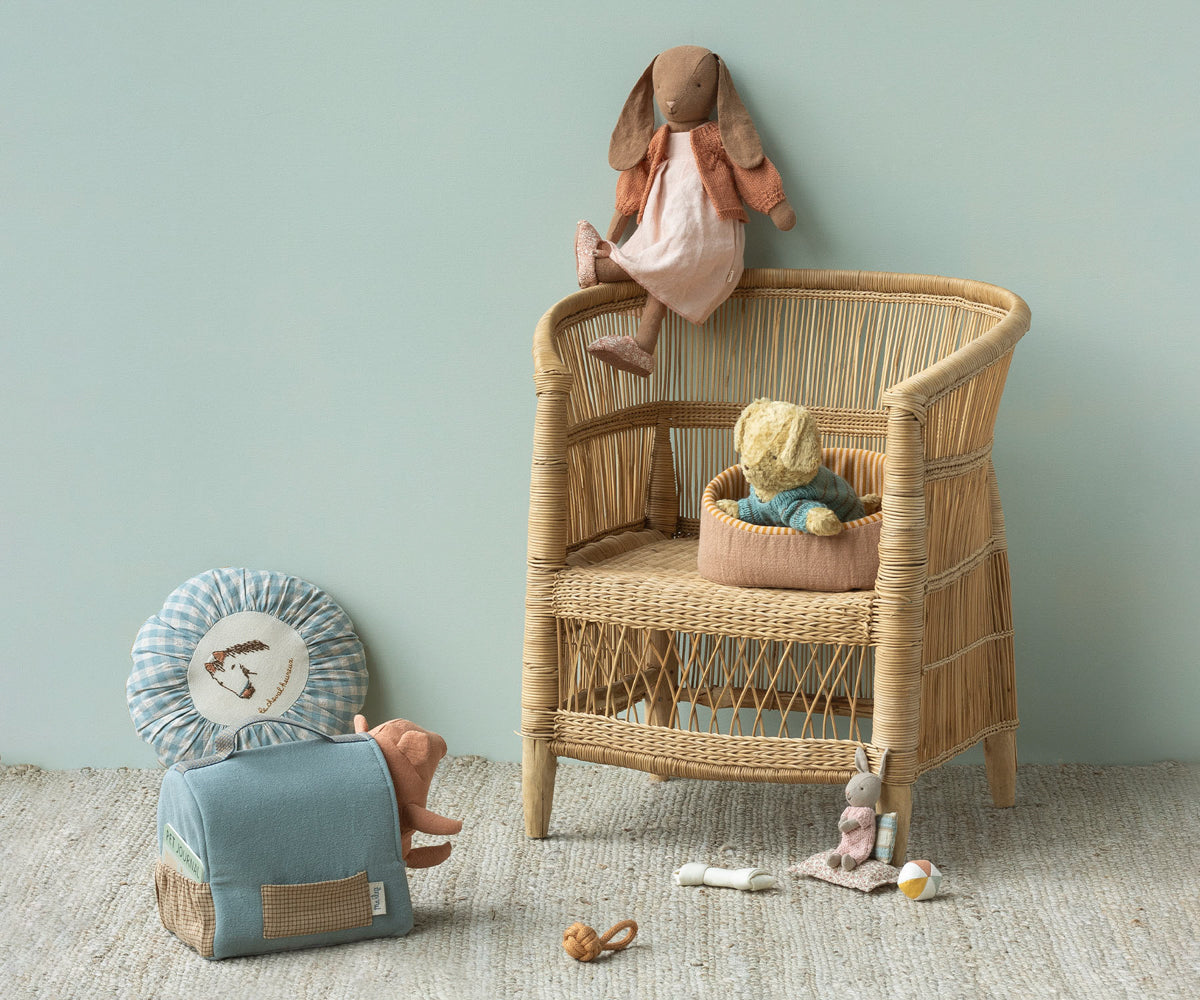 MAILEG Ubranko | sweterek dla pieska - PUPPY SUPPLY DUSTY BLUE