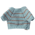 MAILEG Ubranko | sweterek dla pieska - PUPPY SUPPLY DUSTY BLUE