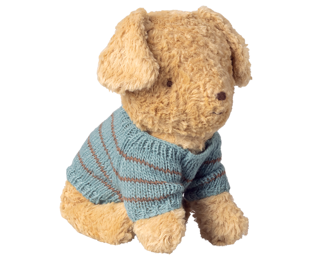 MAILEG Ubranko | sweterek dla pieska - PUPPY SUPPLY DUSTY BLUE