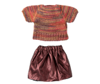 MAILEG Ubranko dla mamy myszki 15cm - SKIRT & KNITTED BLOUSE