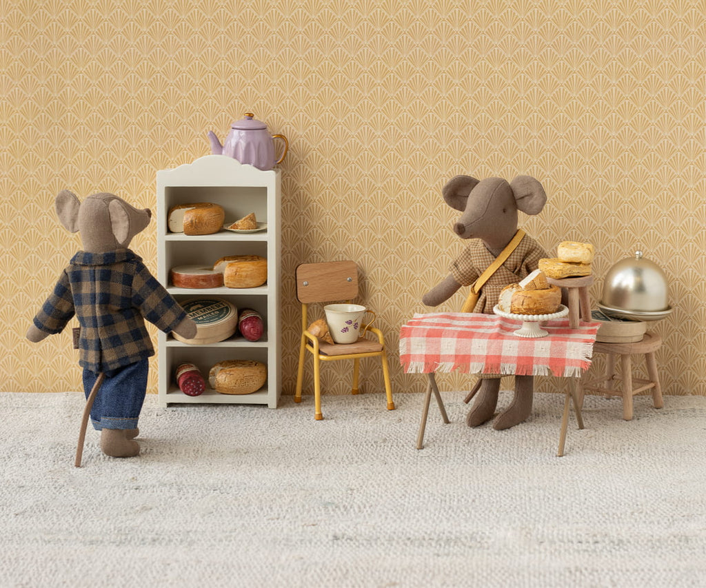 MAILEG Ubranko dla myszki 15cm - DAD CHECKED SHIRT & PANTS