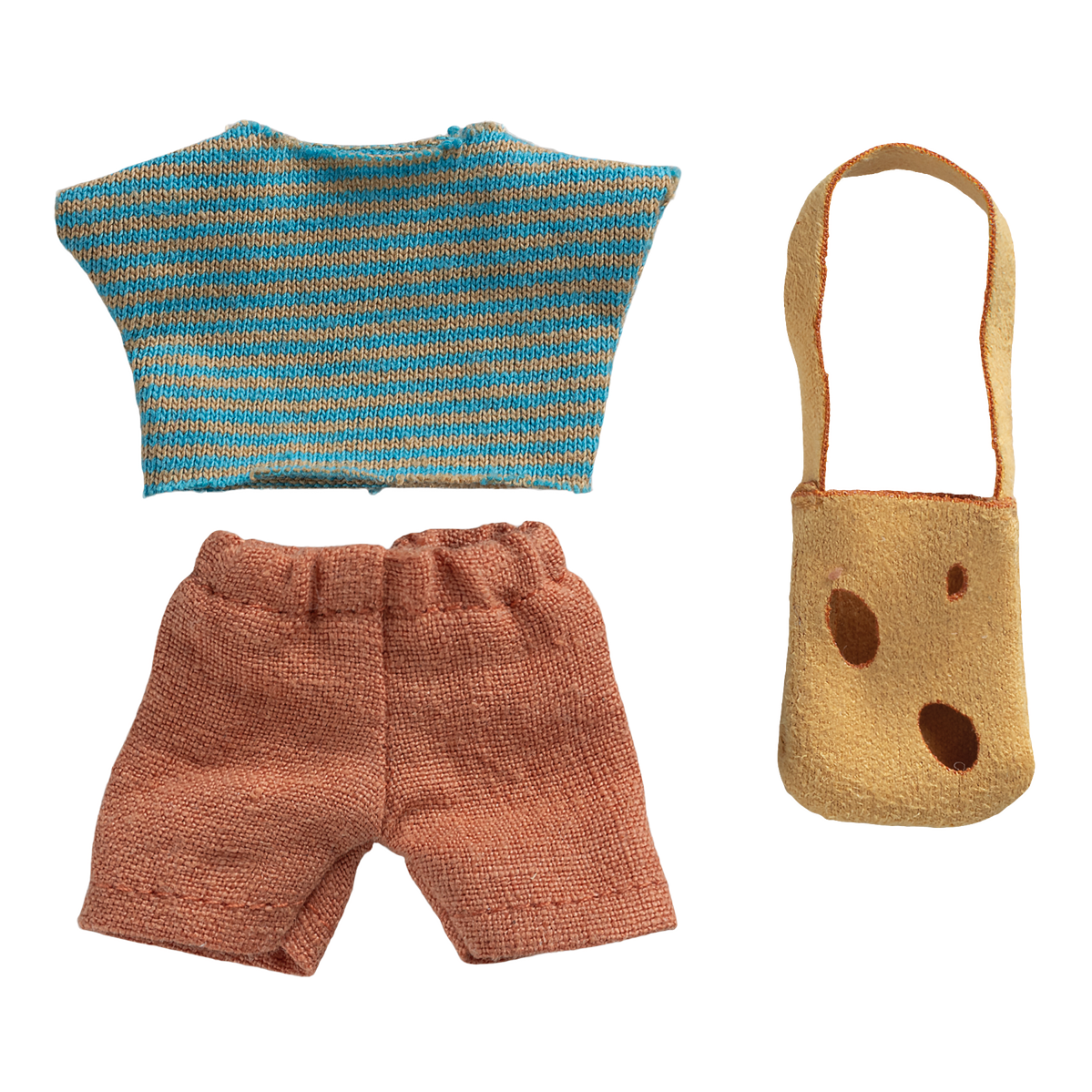 MAILEG Ubranko dla myszki młodszego brata 11cm - CLOTHES and BAG