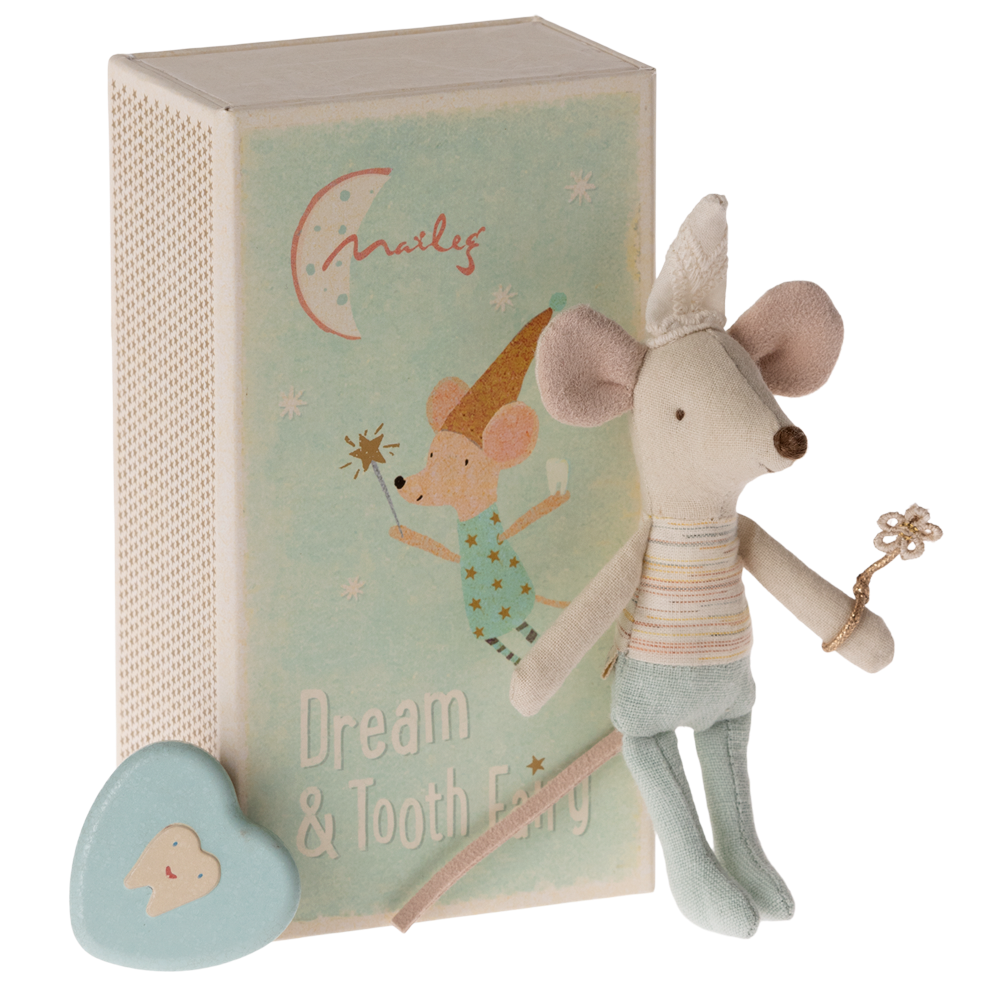 MAILEG Wróżka zębuszka chłopiec 11cm - TOOTH FAIRY in BOX