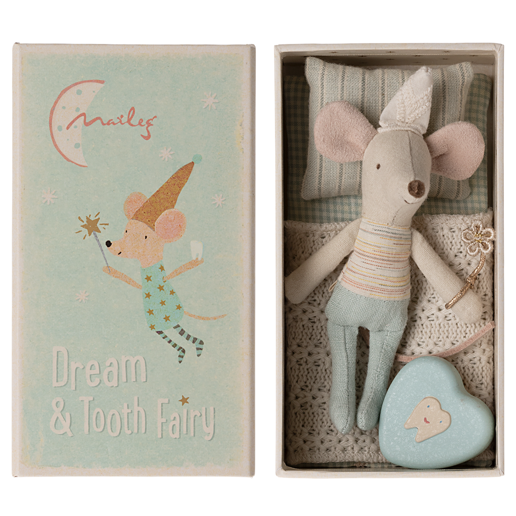 MAILEG Wróżka zębuszka chłopiec 11cm - TOOTH FAIRY in BOX