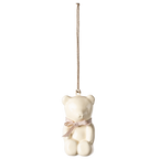 Zawieszka świąteczna miś - Teddy Bear Off White|Rose Maileg