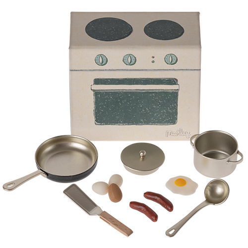 Maileg Zestaw kuchenny 8cm | kuchnia - Cooking set