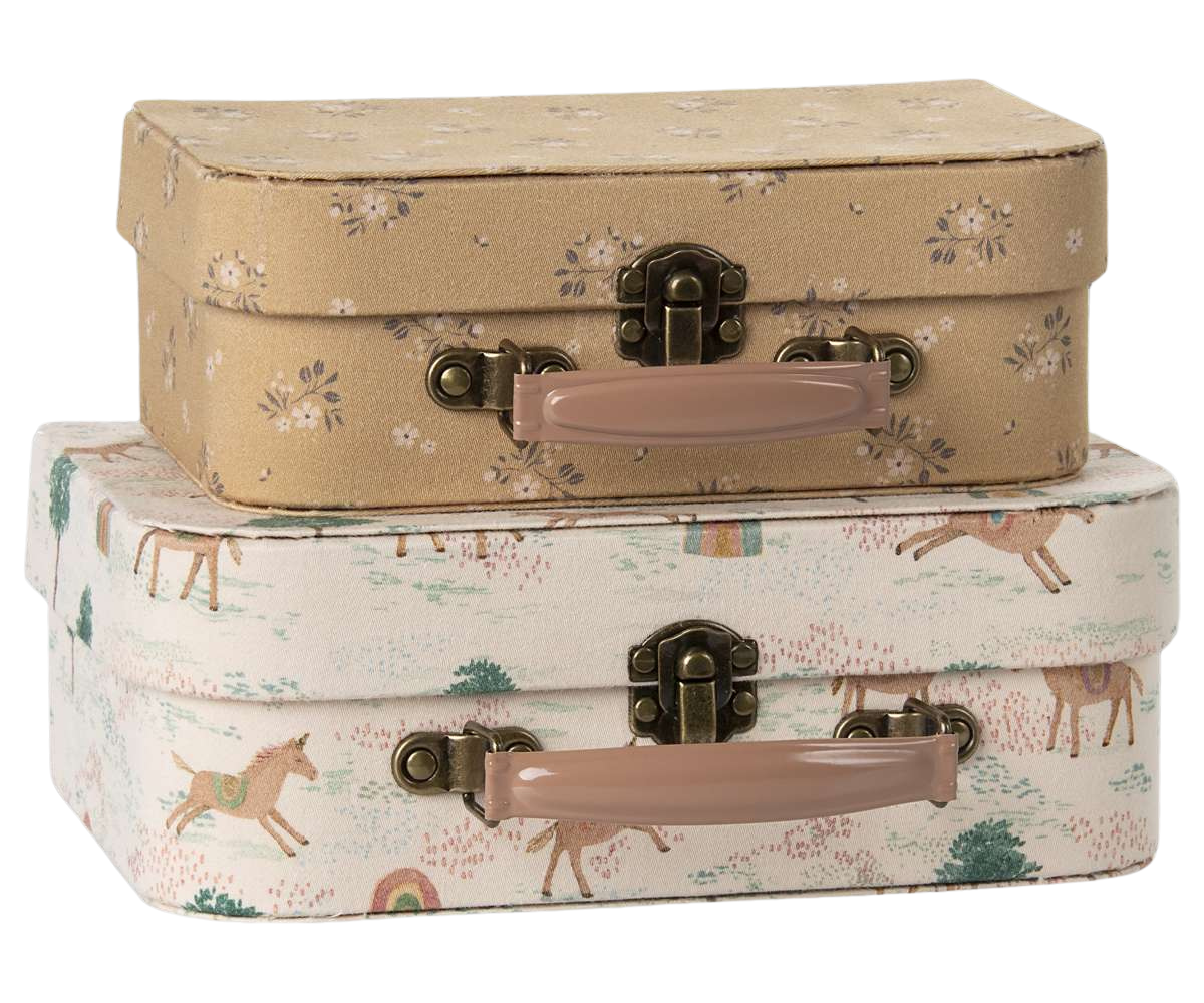Zestaw walizek 2 szt. - Jednorożec Maileg