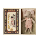 Maileg - Myszka mała siostra w pudełku Little Sister in matchbox