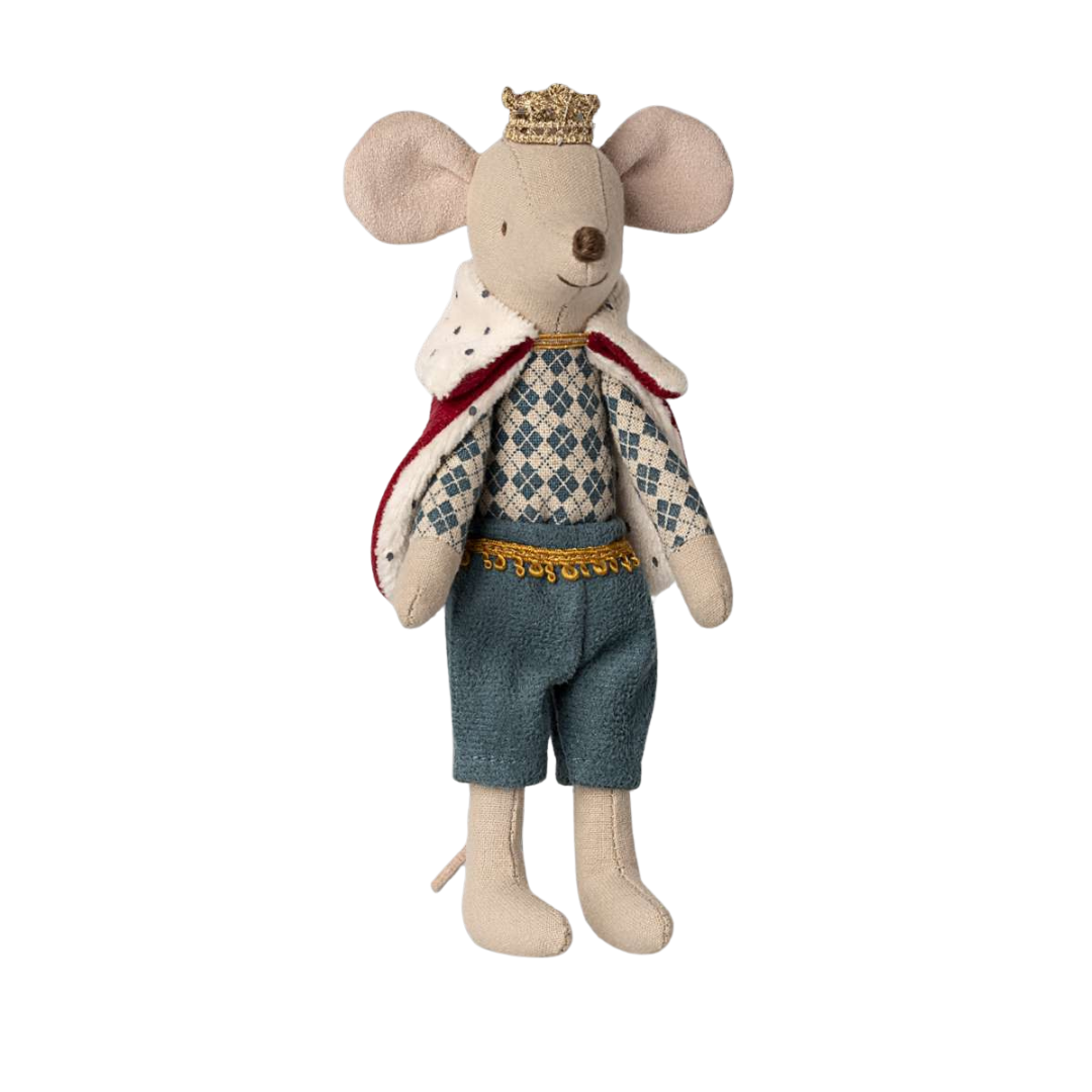 Maileg - Król myszy, Tato King mouse , Dad