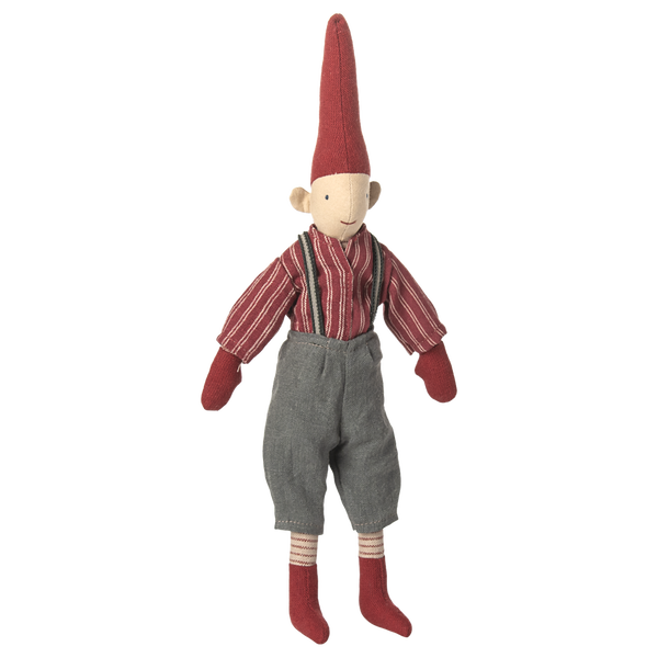 Maileg Pixy, Rozmiar 2 - Chłopiec - Czerwona koszulka