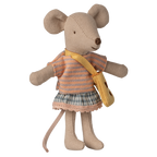MAILEG Ubranko dla myszki młodszej siostry 11cm - CLOTHES and BAG
