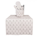 Bieżnik bawełniany króliczki 50 x 140 cm/  SS2025 Clayre & Eef