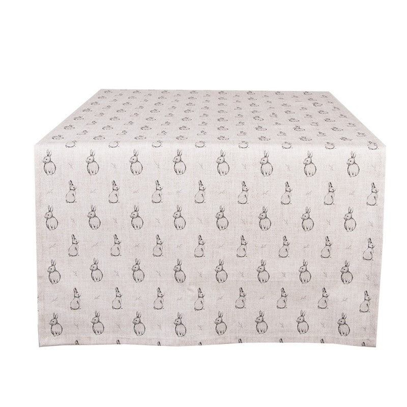 Bieżnik bawełniany króliczki 50 x 140 cm/  SS2025 Clayre & Eef