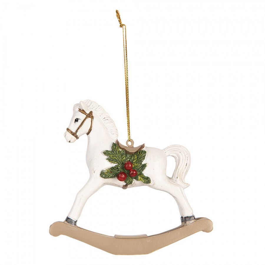 Zawieszka konik na biegunach 11 cm Clayre Eef