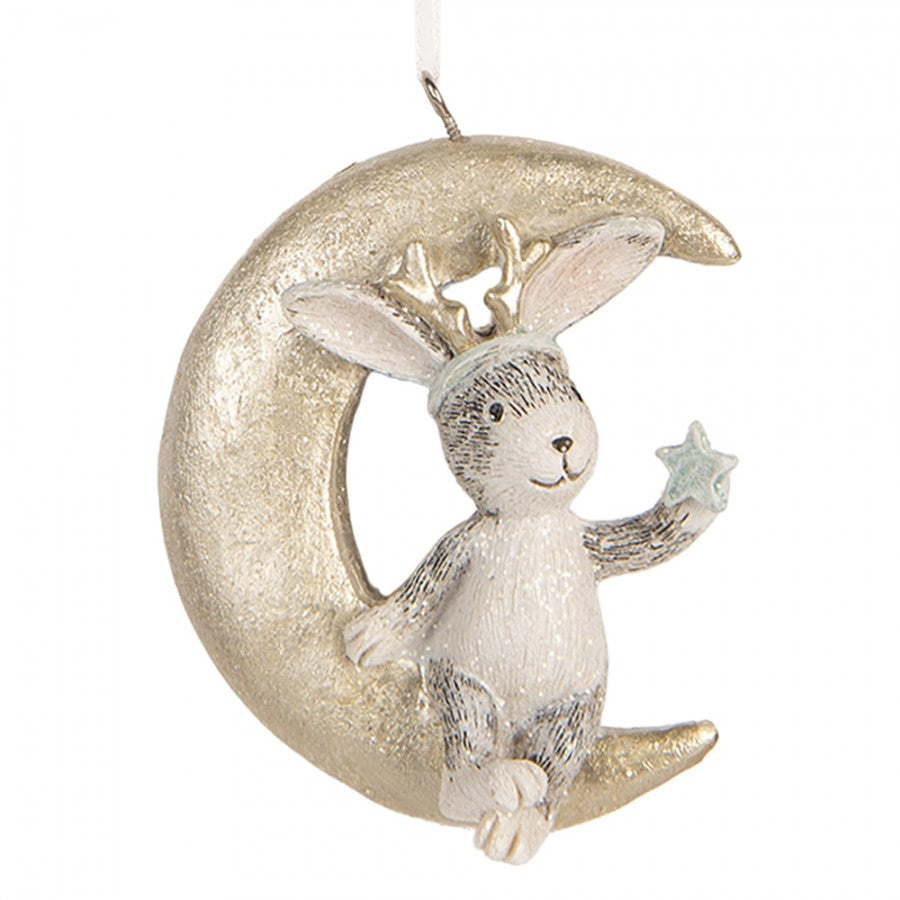 Zawieszki króliczki świąteczne  kpl. 2 szt. Clayre Eef