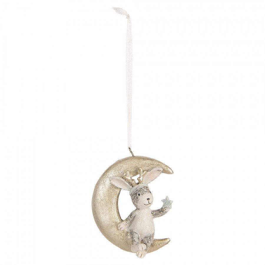 Zawieszki króliczki świąteczne  kpl. 2 szt. Clayre Eef