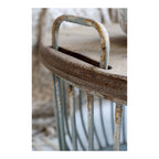 Stoliki kawowe kosze druciane 2 szt. Chic Antique kawowe