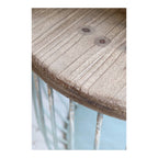 Stoliki kawowe kosze druciane 2 szt. Chic Antique kawowe