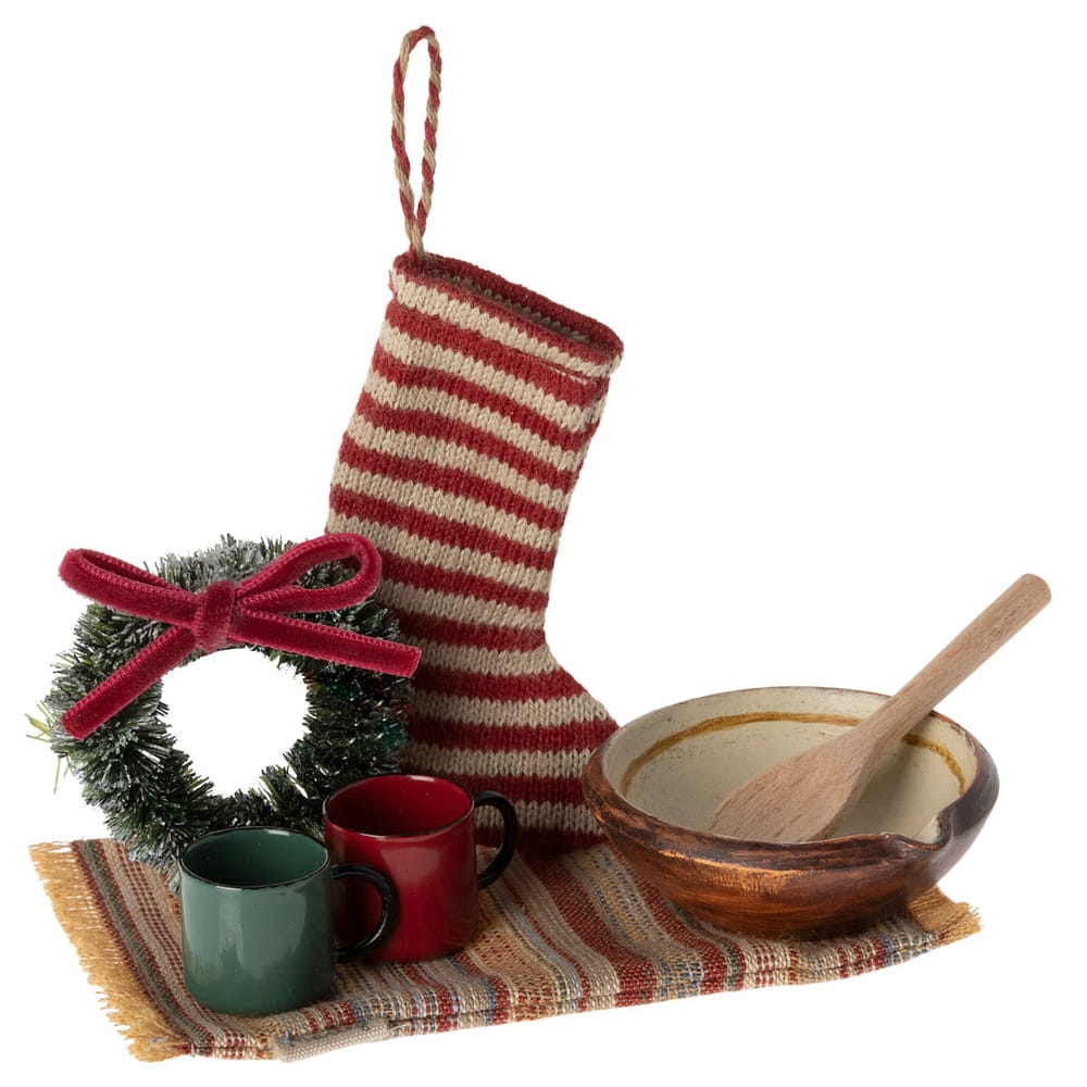 Maileg - świąteczny zestaw dla myszek Cosy Christmas