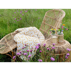 Leżak rattanowy naturalny Chic Antique