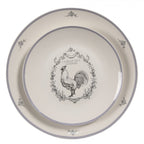 Talerz deserowy porcelanowy Country kogut 20 cm  Clayre Eef